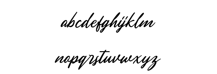 JaydenCollinsOneDemo Font LOWERCASE