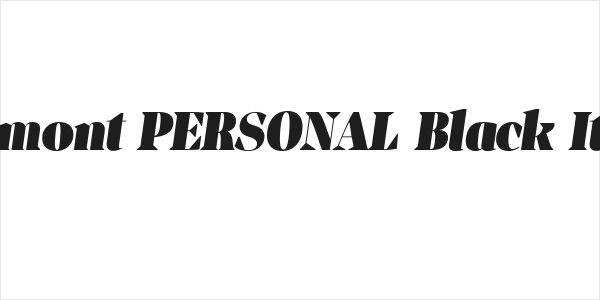 Jaymont PERSONAL Black Italic Logo