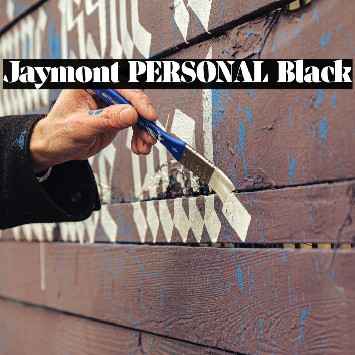 Jaymont PERSONAL Black Example 1