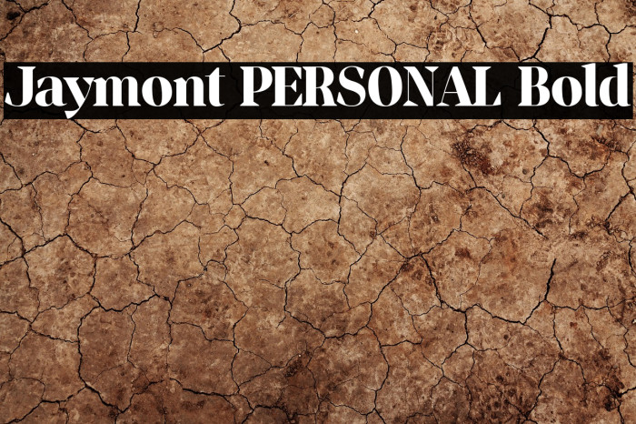 Jaymont PERSONAL Bold Example 3