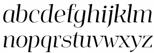 Jaymont PERSONAL Light Italic 字体 小写