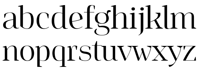 Jaymont PERSONAL Light Font LOWERCASE