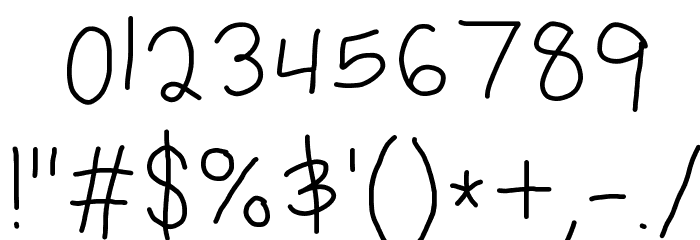Jaymse Font OTHER CHARS