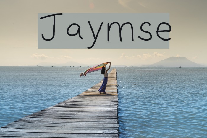 Jaymse Font examples