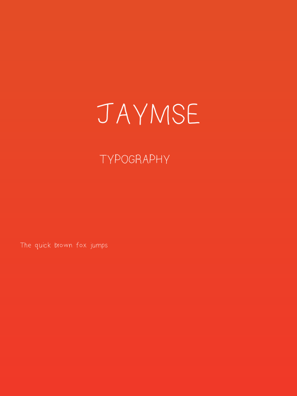 Jaymse Poster
