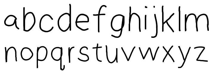 Jaymse Font LOWERCASE