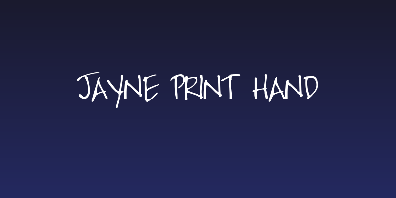 Jayne Print Hand Social Header