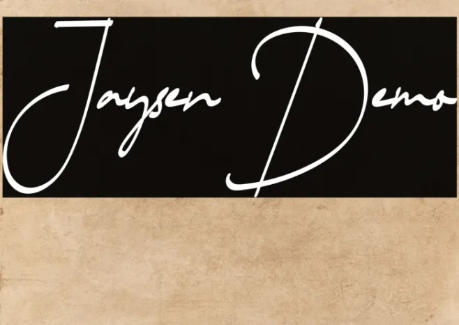 Jaysen Demo Example 2
