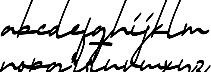 Jaysen Demo Font LOWERCASE