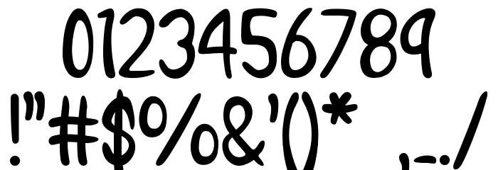 Jazz 101 Font OTHER CHARS