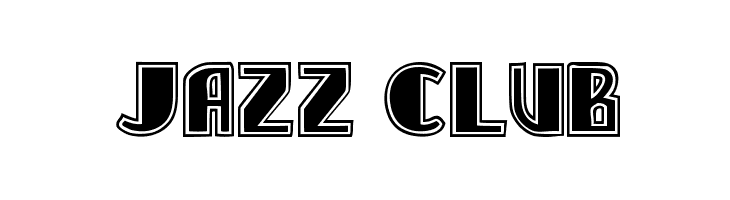 Jazz шрифт