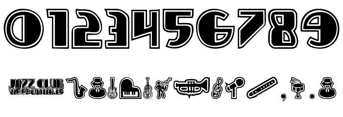 Jazz Club Font OTHER CHARS