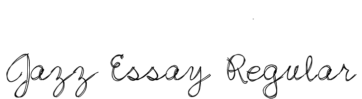 Jazz Essay Regular Font