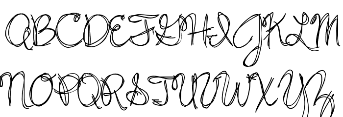 Jazz Essay Regular Font UPPERCASE