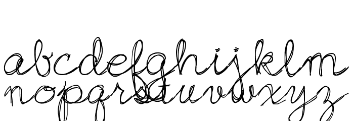 Jazz Essay Regular Font LOWERCASE
