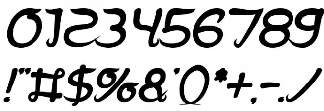 Jazz Music Bold Italic Font OTHER CHARS