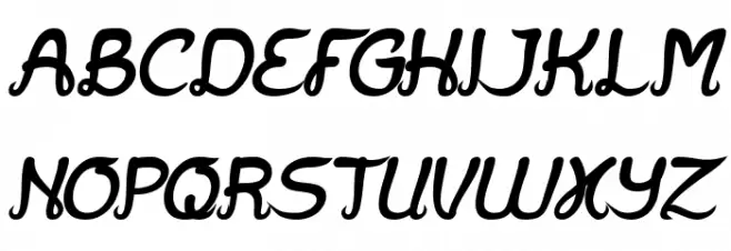 Jazz Music Bold Italic Fuentes MAYÚSCULAS
