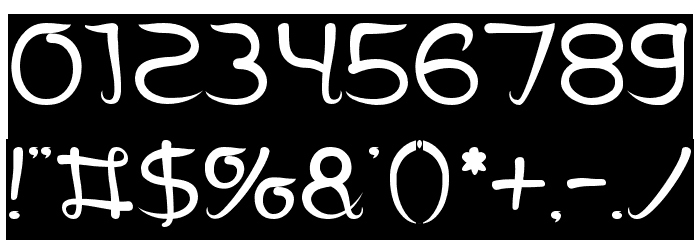 Jazz Music-Inverse Font OTHER CHARS