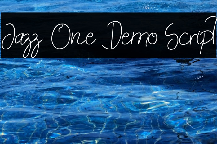 Jazz One Demo Script Example 1