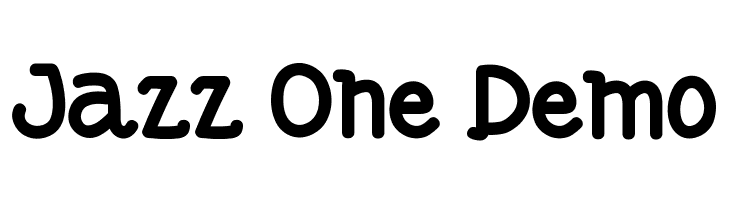 Jazz One Demo  Descarca Fonturi Gratis