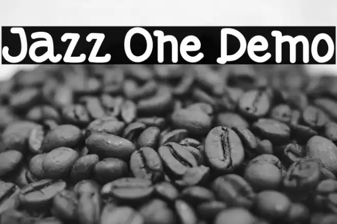 Jazz One Demo Font examples