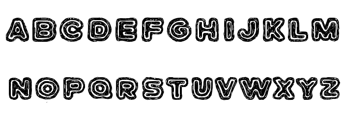 Jazz Zebra Font LOWERCASE
