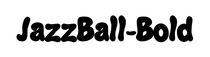 JazzBall-Bold Font