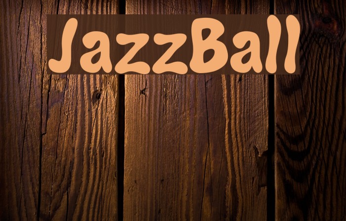 JazzBall Font examples