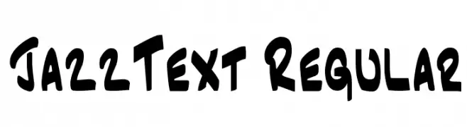 JazzText Regular  Frei Schriftart Herunterladen