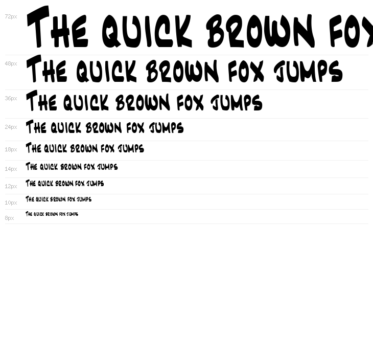 JazzText Regular Waterfall