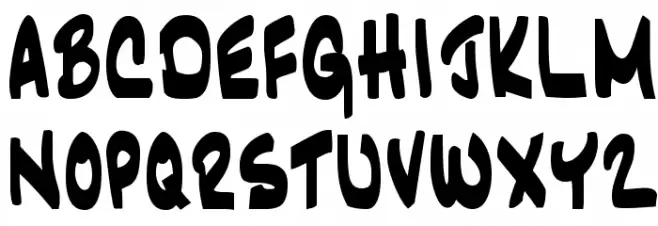 JazzText Regular Schriftart Kleinbuchstaben