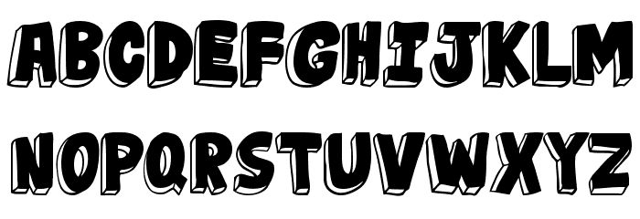 jabjai Heavy Font LOWERCASE