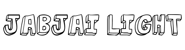 jabjai Light  baixar fontes gratis