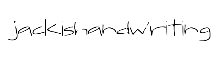 jackishandwriting  les polices de caractères gratuit tlcharger