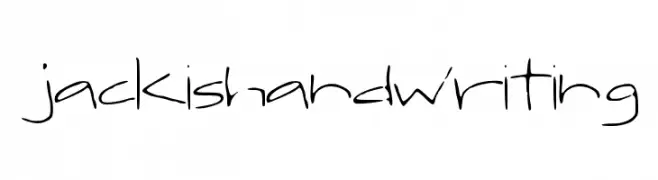 jackishandwriting  les polices de caractères gratuit tlcharger