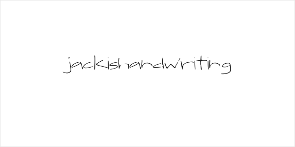 jackishandwriting Logo