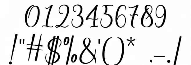 jackpot Font OTHER CHARS