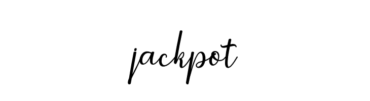 jackpot  les polices de caractères gratuit tlcharger