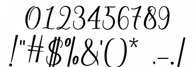 jackpot Font OTHER CHARS