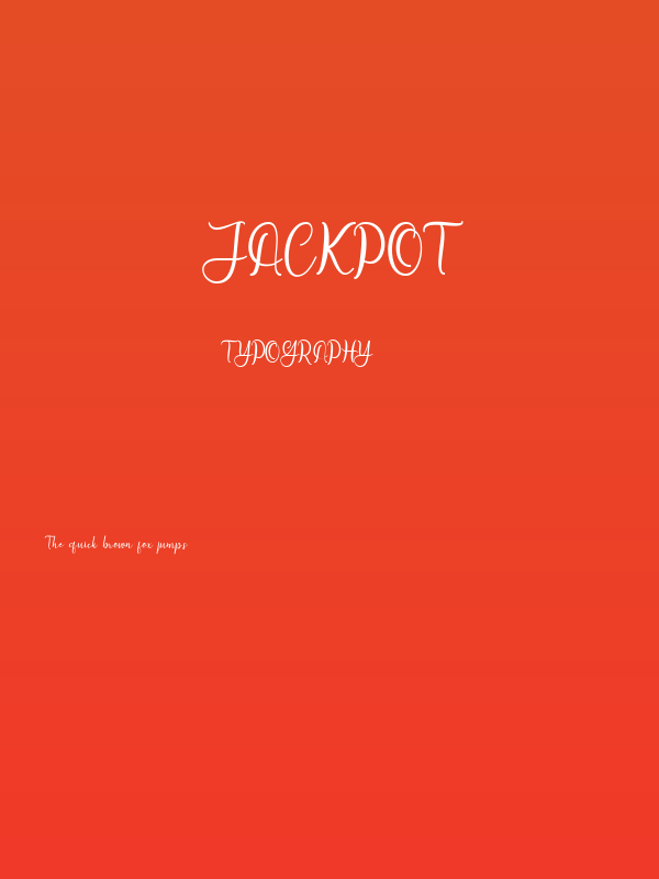 jackpot Poster