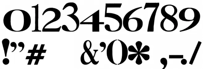 jailbIrD JenNA Font OTHER CHARS