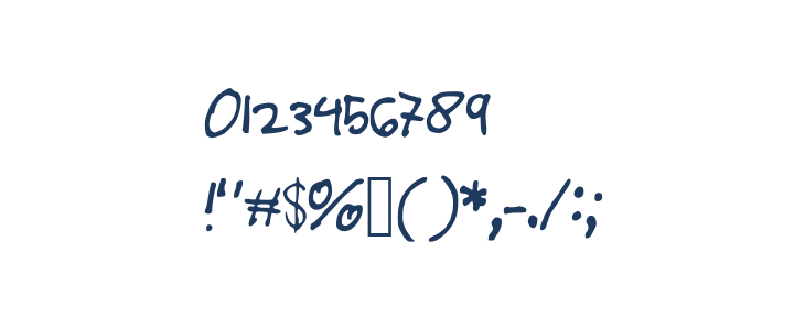 jaimee_s_Font Other Characters