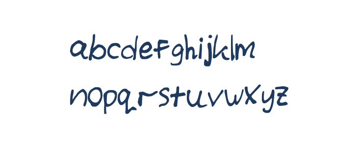 jaimee_s_Font Lowercase