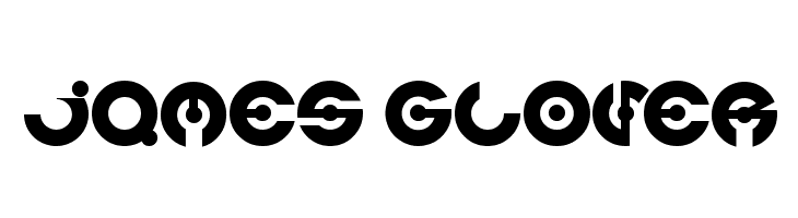 james glover Font