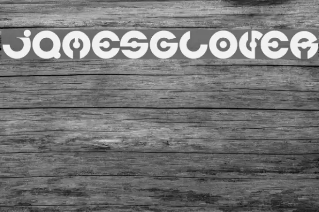 jamesglover Font examples