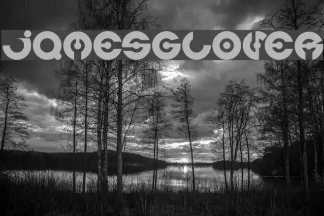 jamesglover Font examples