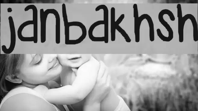 janbakhsh Font examples