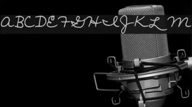 janellescript Font examples