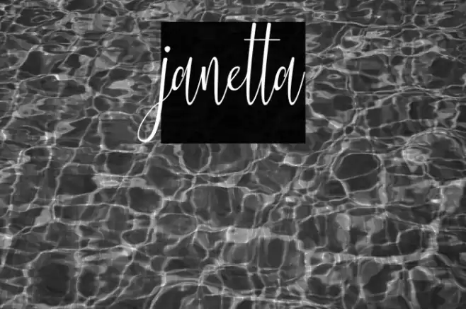 janetta Font examples