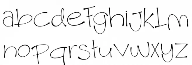 january Schriftart Groß